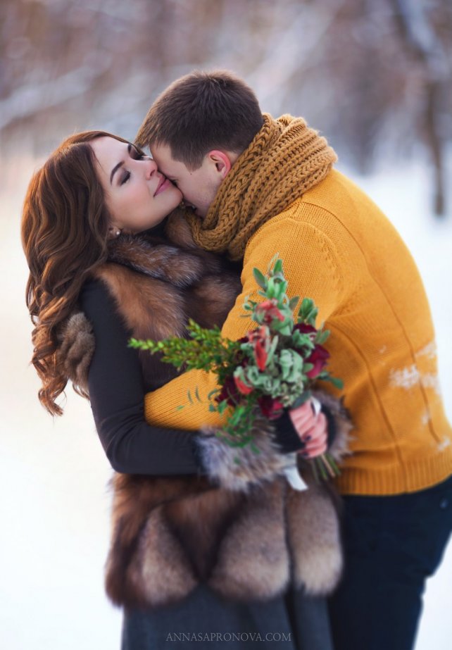 Зимние образы: 35 фотоидей для запоминающейся свадьбы 