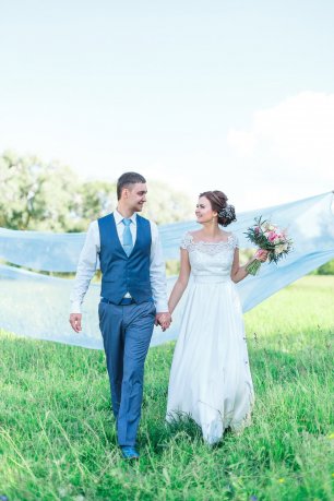 Нежная свадьба Юрия и Виктории