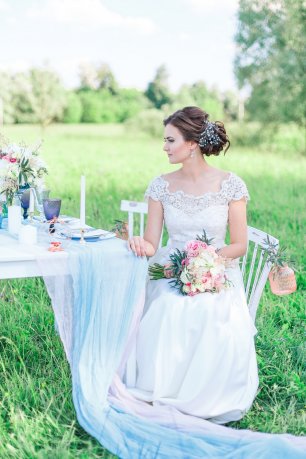 Нежная свадьба Юрия и Виктории