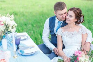 Нежная свадьба Юрия и Виктории