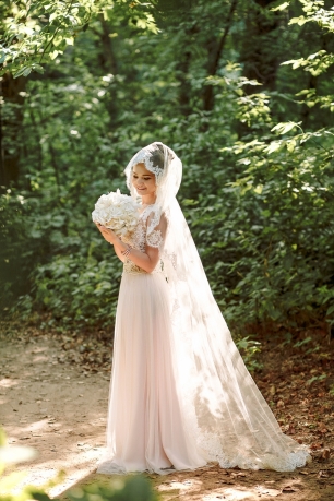 Нежный образ невесты