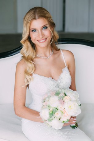 Нежный образ невесты Анастасии