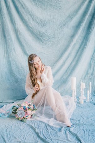 Будуарная съемка невесты