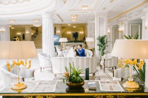 Свадебная фотосессия в отеле "Эрмитаж"