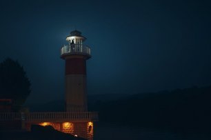 Вечер свадьбы. Маяк.