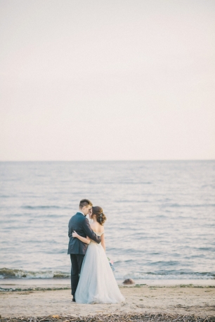 Прогулка на Финском заливе на закате