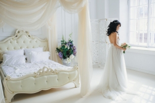 Утро невесты в студии