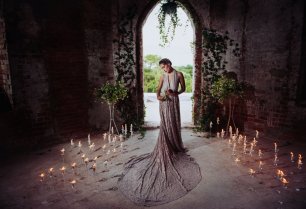 Зачарованная фотосессия невесты