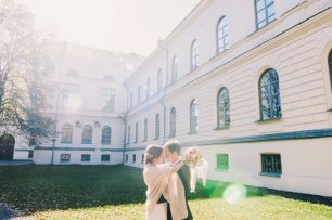 Утренняя свадебная прогулка-фотосессия