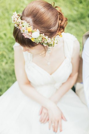 Цветочный ободок