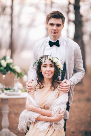 Осенняя фотосессия в лесу