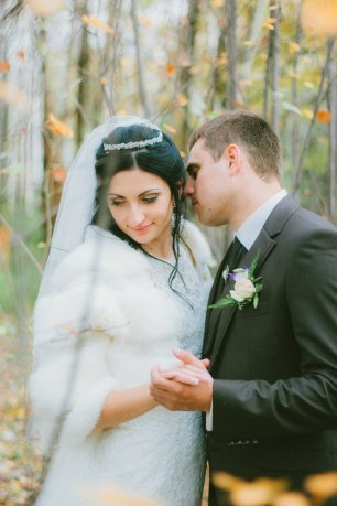 Фотосессия в осеннем лесу