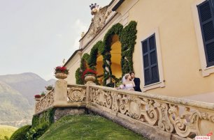 Свадьба в чудесном замке за границей