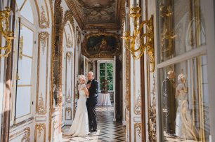 Свадьба в роскошном поместье