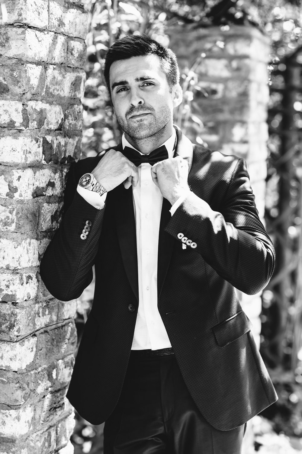 Образ жениха, смокинг