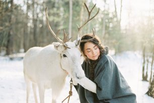 Невеста с северным оленем