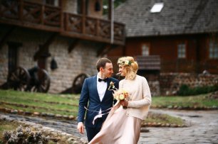 Загородная свадебная фотосессия