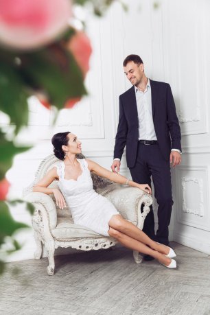 Элегантная фотосессия в студии