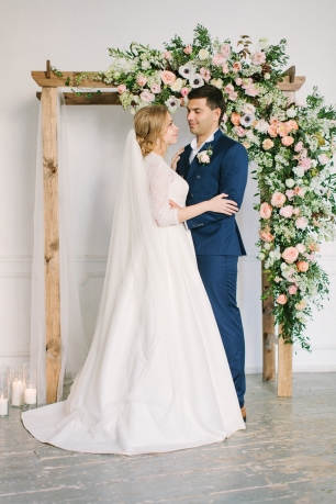 Свадебная фотосъёмка в студии