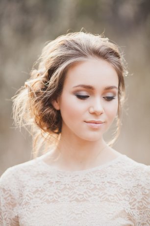 Весенний макияж невесты