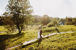 Прогулка по загородной турбазе