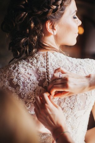 Платье на пуговичках