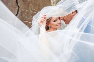 Свадебная фотосессия. Фата