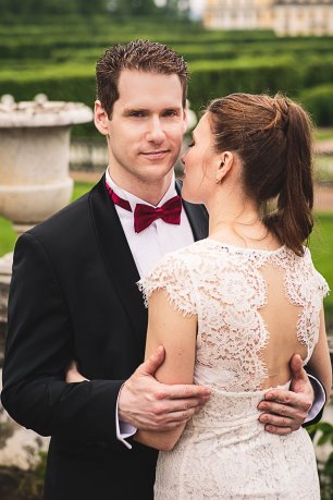 Элегантный образ жениха и невесты