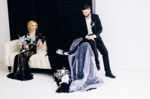 Черно-белое утро