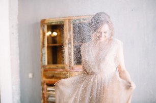 Искусственный снег на фотосессии