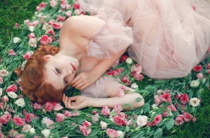 Нежное платье невесты