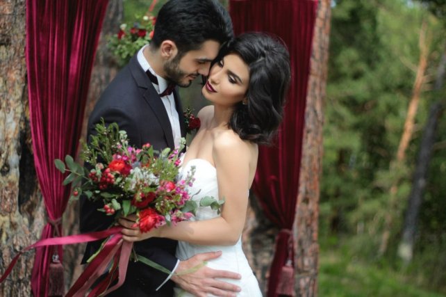 Осенняя свадьба: 50 букетов невесты 