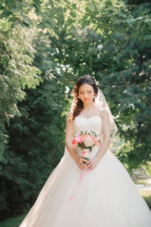 Утро невесты. Прогулка по лесу