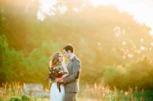 Осенняя фотосессия свадьбы