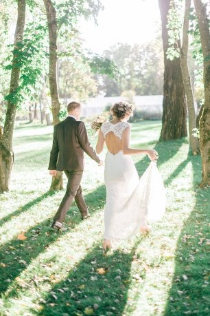 Свадебная прогулка в парке