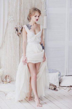 Стилизованная свадебная фотосессия. Образ невесты