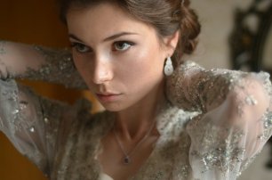 Винтажный образ невесты