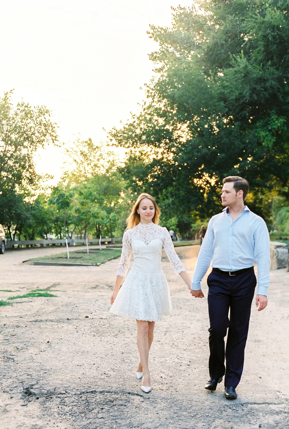 Романтическая история. Борис и Екатерина.
Снято на плёнку