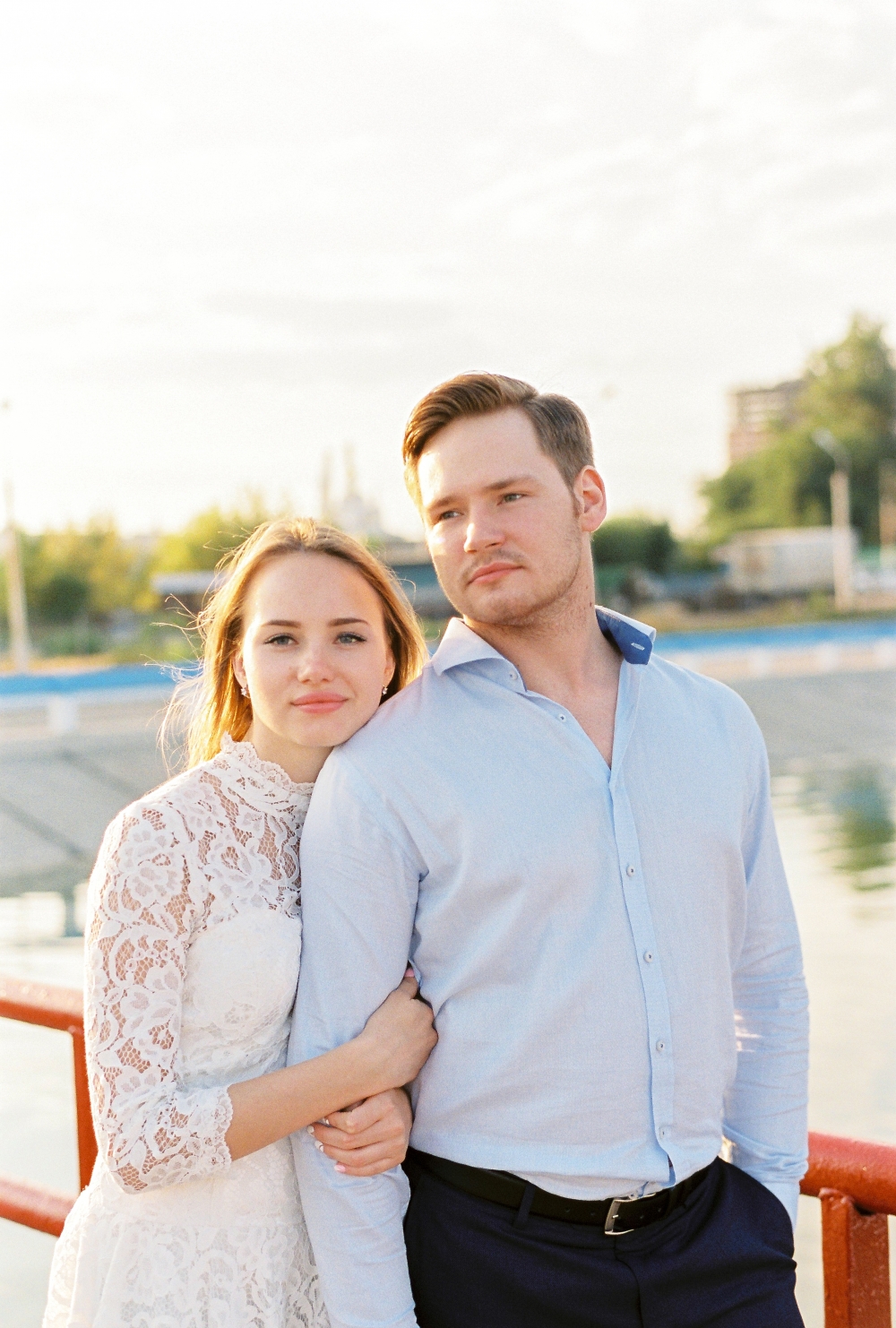 Романтическая история. Борис и Екатерина.
Снято на плёнку