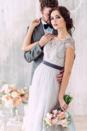 Свадебная фотосессия жениха и невесты