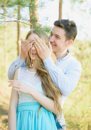 фотосессия love story в лесу, фотограф АНДРЕЙ КУНЦЕВИЧ