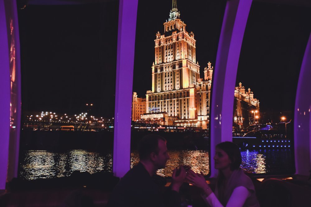 Ночная прогулка по Москве