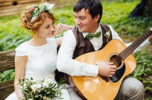 Молодые и красивые Наташа и Серёжа