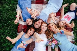 Свадьба в модном голубом цвете 2016 года