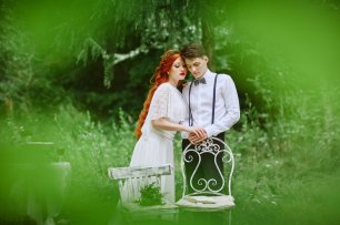 Очень красивая свадебная съёмка