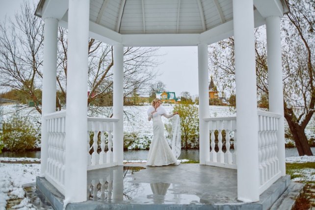 Зимние образы: 35 фотоидей для запоминающейся свадьбы 
