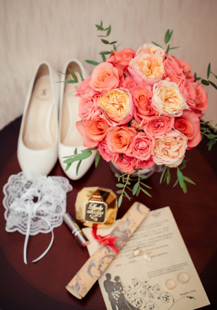 цвет свадьбы 2019, свадьба в коралловом цвете, фотограф ИВАНОВА АНАСТАСИЯ