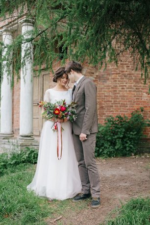 Элегантная свадебная фотосессия