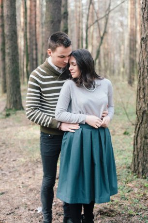 Love story в лесу