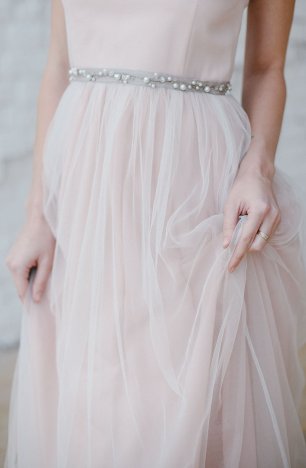 Нежное платье невесты